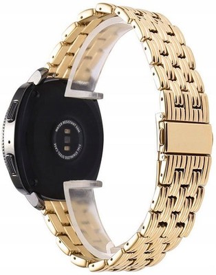 22mm Edelstahl Quick Release Gold Smartwatch Uhr