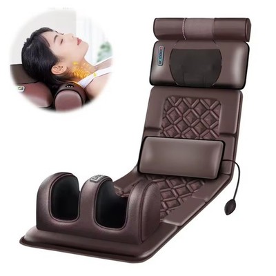 Multifunctional Lumbar Traction Massage Mattres Cushion Full Body Electric.