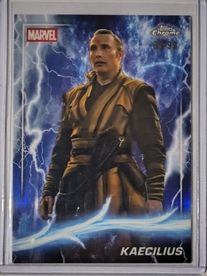 25 Topps Chrome Marvel Studios #70 Phase Three Kaecilius/99