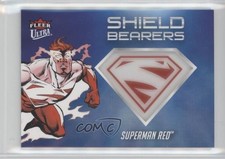 2025 Fleer Ultra Superman Shield Bearers Superman Red #SB-12 Shield d8k