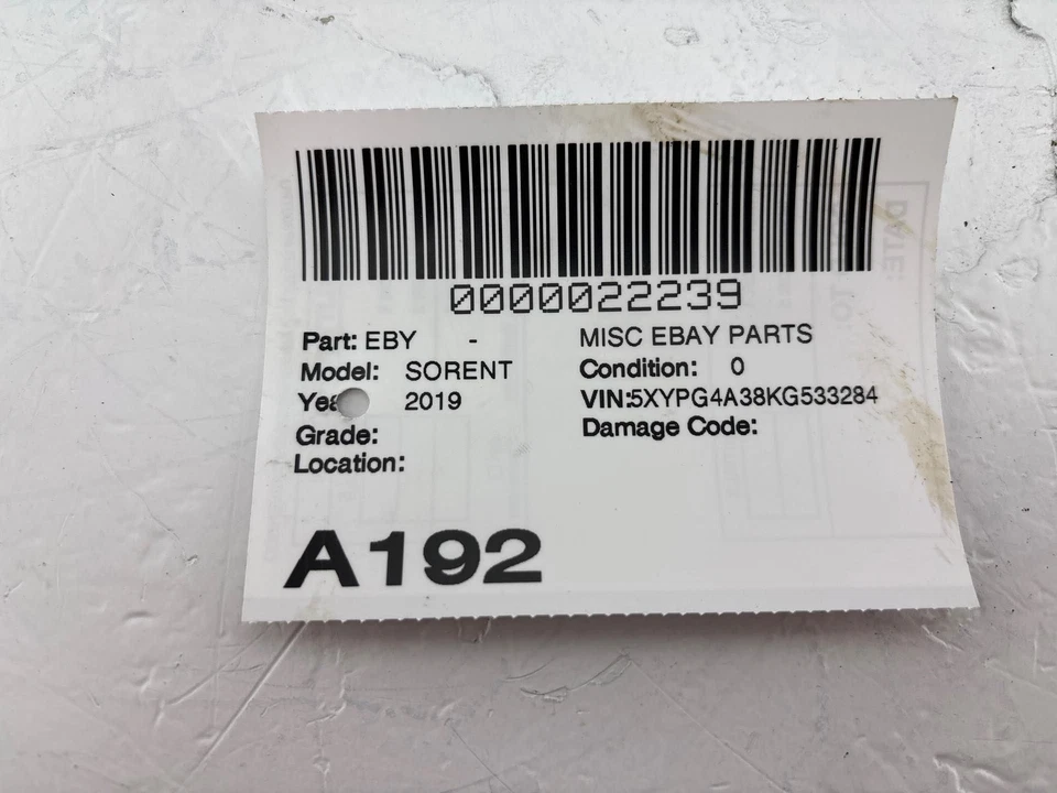 Árbol de levas cilindro motor Kia Sorento 2019-2020 2,4 L OEM Foto 2 de 4