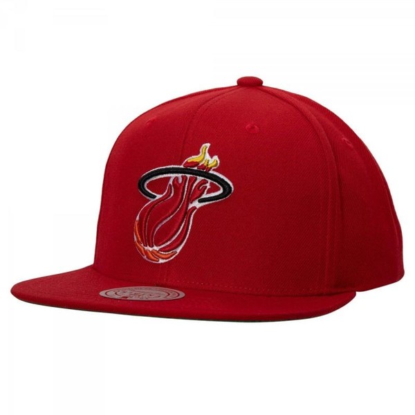 Czapka Mitchell & Ness NBA Miami Heat Team Ground 2.0 Snapback Hwc Heat HHSS3258-image