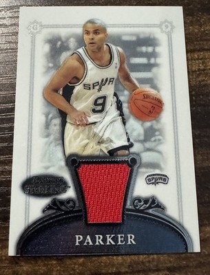 2006-07 Bowman Sterling - #11 Tony Parker JERSEY