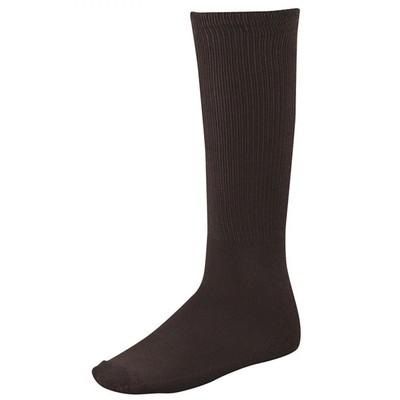 Twin City Senior All-Sport Solid Color Tube Socks (Medium) BROWN