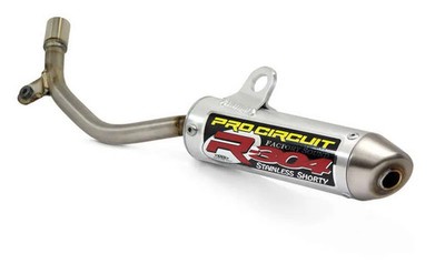 2-Takter-Schalldämpfer PRO CIRCUIT R-304 Alu gebürstet für GAS GAS MC 50 2021-23