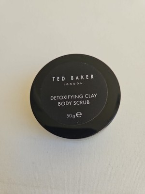 Ted Baker Jasmine & Lime Blossom Detoxifying Clay Body Scrub 50g - Brandneu