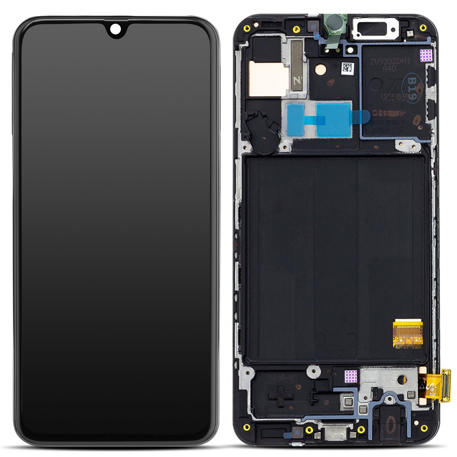Pièce Rechange Galaxy A40 Écran LCD Vitre Tactile Assemblé pour Réparation