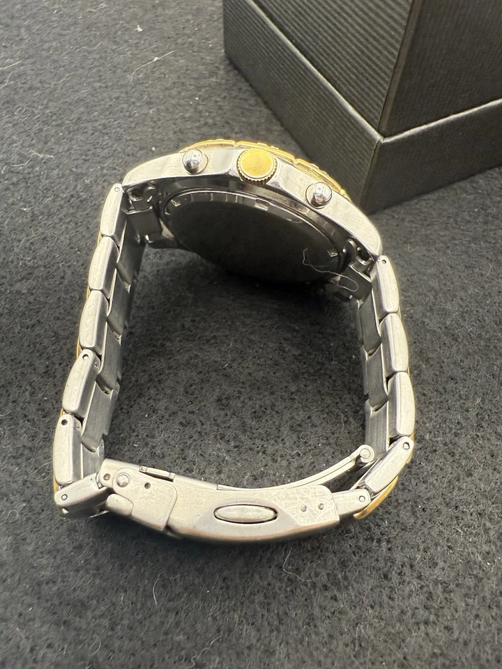 Reloj Cronógrafo Azul Fossil Batería Nueva Con Caja Regalo Foto 2 de 4