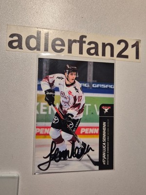 DEL 20-21 2020-2021 SIGNIERT Jan Luca Sennhenn Kölner Haie KEC