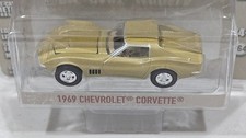 Greenlight 1:64 Authentic Gas Monkey Garage 1969 Chevrolet Corvette gold