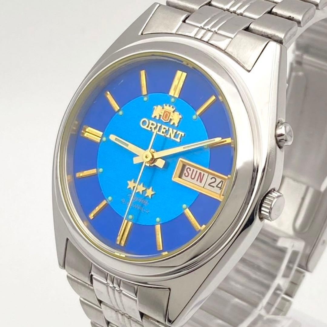 Working condition Orient Three Star Automatic Wri… - image 2