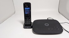 Ooma Telo Base Station and its paired Ooma HD3 Cordless Handset TELO104