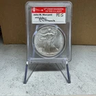 2012-S .999 Silver Eagle type 1 PCGS MS70 First Strike Mercanti signed