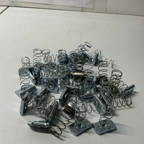 1/4” Spring Nuts 224 Lot Of 38 W-024