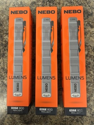 Nebo Edge 800 Lumens LED Flashlight - Rechargeable - Durable - Pen Light