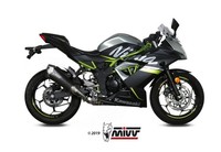 AuspuffendstüCk Mivv Delta Race Schwarz Kawasaki Ninja 125 2022 2023 2024