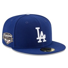 2025 World Series Champion MLB Los Angeles Dodgers Royal 59FIFTY Fitted LA Hat