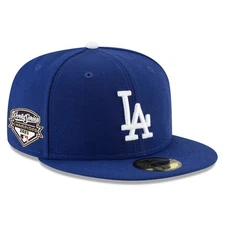 2025 World Series Champion MLB Los Angeles Dodgers Royal 59FIFTY Fitted LA Hat