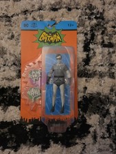 NEW MCFARLANE TOYS BATMAN CLASSIC TV SERIES ROBIN 6  ACTION FIGURE BLACK & WHITE