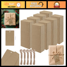 2000PCS Kraft Blank Price Tags 1.9x3.5 Inch with String - DIY Gift Labels, Craft