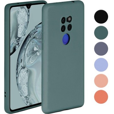 Handy Hülle mit Kamera Schutz Soft Silikon Case Cover TPU Stoßfest Tasche Matt