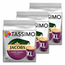 TASSIMO JACOBS Crème à café Intenso XL, Kaffee, KAPSEL, Röstkaffee, 48 T-DISCS