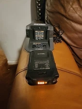 RIDGID 18V 4Ah MAX Li-Ion Output Lithium-Ion Battery and Charger Starter Kit