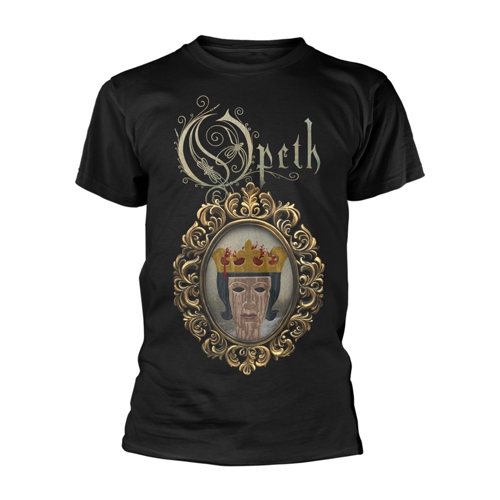 ЧЕРНАЯ футболка OPETH - CROWN с принтом спереди и сзади 5590₽