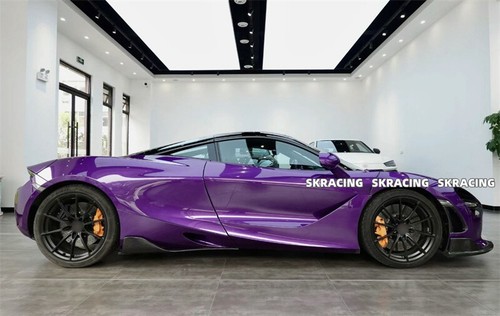 For McLaren 720S Coupe 2017-2022 Side Skirts Set Of New Style Real Carbon Fiber - Bild 17 von 21