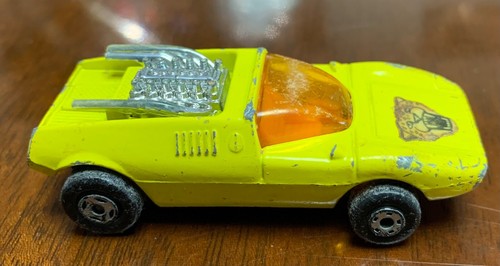 MATCHBOX SUPERFAST MOD ROD GELB Nr. 1, 1971!