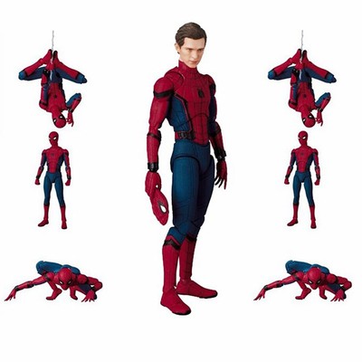 6 inch Spider-Man Homecoming Spiderman Action Figure Mafex Toy New