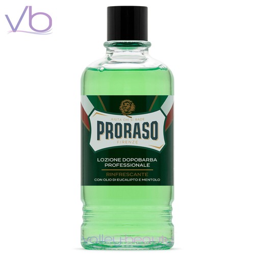 PRORASO (Verde, Rosso, Dopobarba, Lozione, Legno di Sandalo, Eucalipto, 400ml, NO BOX) - Foto 2 di 4