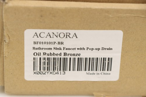 ACANORA BF010101P-BR Bathroom Sink Faucet With Pop-Up Drain, Oil Rubbed Bronze - Bild 5 von 9