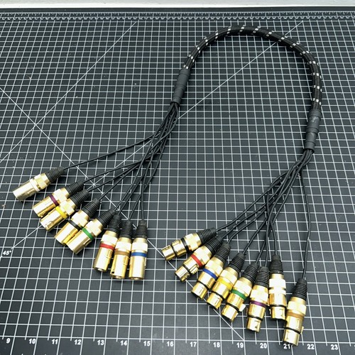 Cavo Snake Audio 8 Canali 8 Paia Maschio a Femmina 3 Pin Connettori XLR 40"