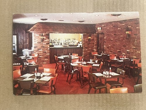 Cartolina Ridgefield CT Connecticut King Nettuno pesce ristorante Roadside