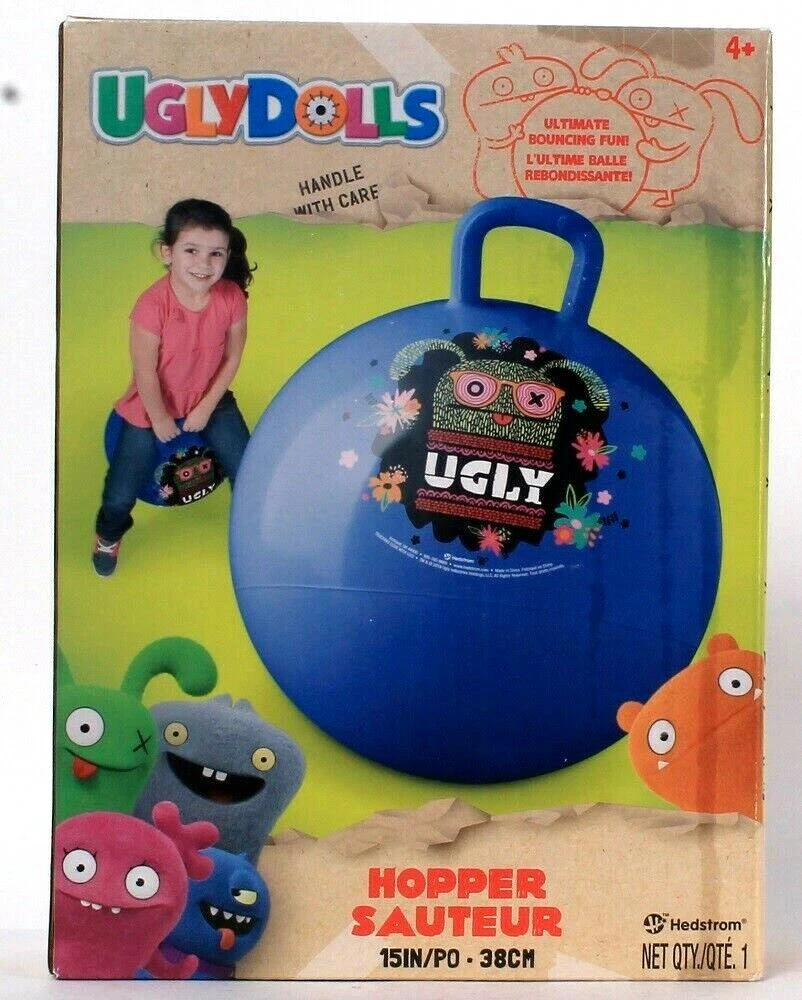 1 Count Hedstrom UglyDolls 15 In Ultimate Bouncing Fun Hopper Age