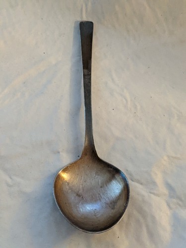 C Hugo Pott 787 Germany Silverplate Oval Soup Dessert Spoon 6 3/8" Germany 90 30 - Picture 5 of 5