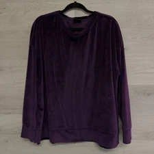 32 Degrees Heat Crewneck Sweater Women’s Extra Large Pull Over Purple Very Soft