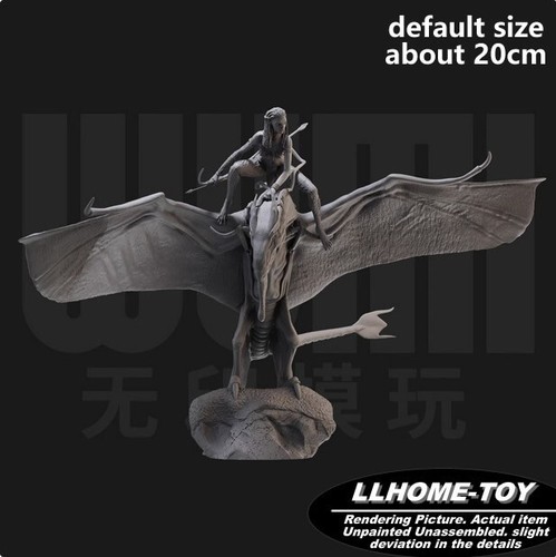 Movie Neytiri Ride Banshee Resin 3D Print GK Figure DIY Model Unpainted ...