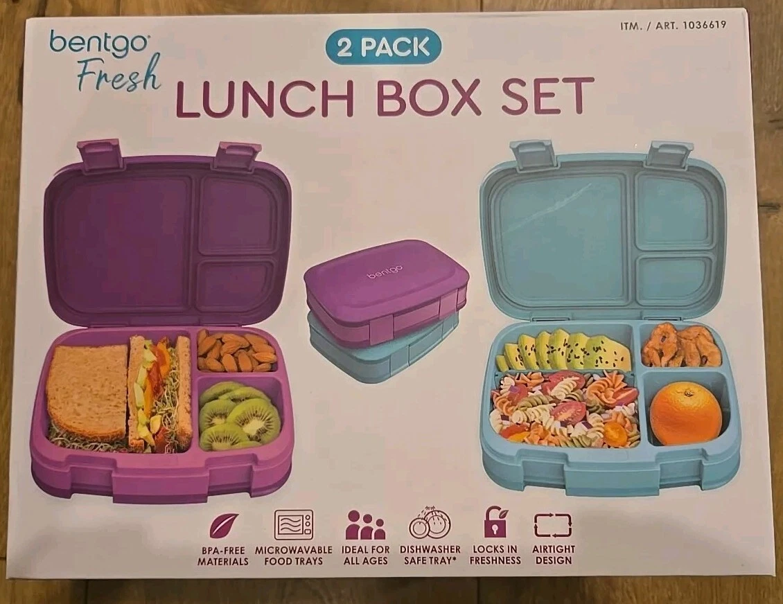 Sistema Lunch – Bento Lunch – 1.650 ml Blauw – Sistema