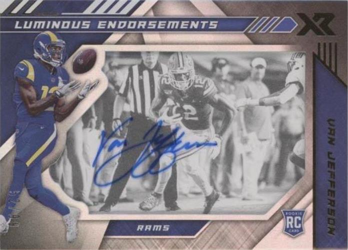 2020 Panini XR Van Jefferson #LE-VJ - 1 of 2