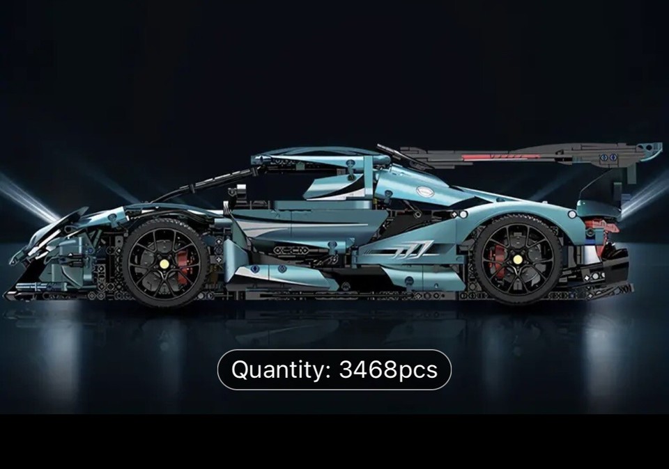 Technic building set 1.8 Sports Car. eBay