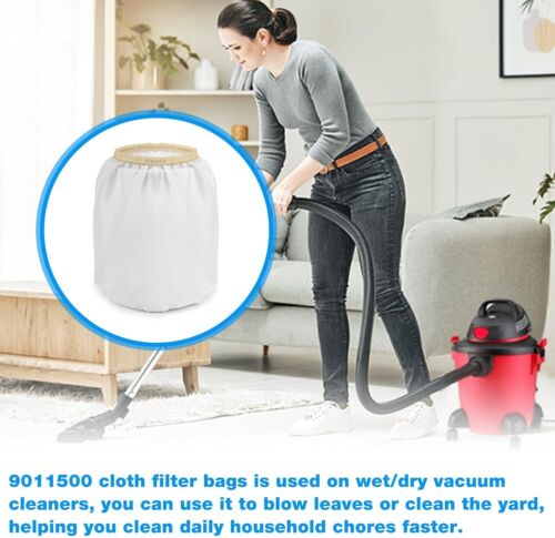 90115 Vacuum Filter Cloth Bag Replacement Shop-Vac Wet/Dry Vacuum Cleaners 5 ... - Picture 8 of 8