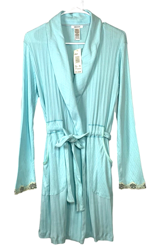DKNY Wrap Dress Size P/S Wonder Blue Style:429433 New w/Tags