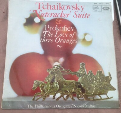 Philharmonia & Malko ''Tchaikovsky Nutcracker & Prokofiev Love Of 3 Oranges'' LP