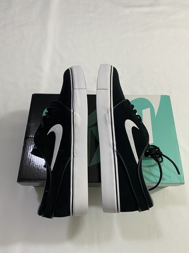 New Mens Size 10 Black White Nike SB Zoom Stefan Janoski OG Skate Shoes - Picture 5 of 10