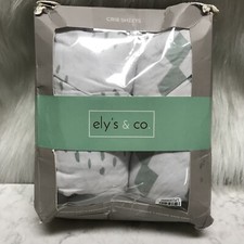Ely's  Co.Kid's Pack n Play Portable Crib Sheet 2 Pk Sage Green