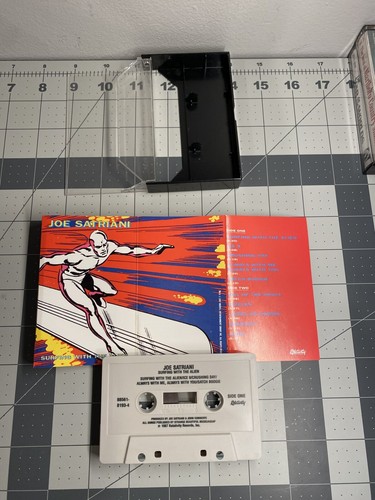 Joe Santriani Cassette Tape Surfing With The Alien 1987 Original Release Casette - Picture 4 of 5