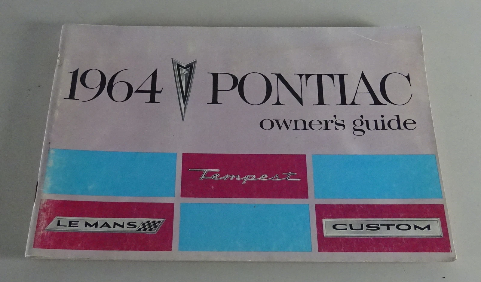Owner's Manual / Handbook Pontiac Tempest / Le Mans / Custom Stand 1964