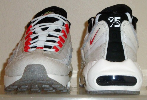 New Nike Air Max 95 SE Bone Red Mens US Size 7.5 UK 6.5 EUR 40.5 DQ0268 002 - Picture 4 of 8